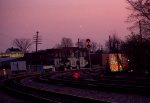 The old signal at the very south end of the Seaboard yard